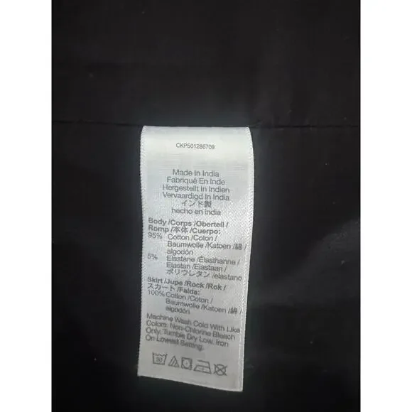 NWT Madewell Mixed Poplin Scoopneck Maxi Dress Size S - Picture 6 of 10